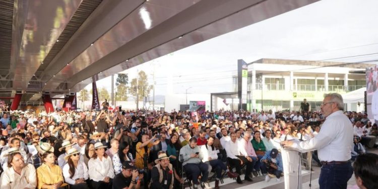 Inaugura Bedolla Paso Catrinas, la nueva vía que transforma el poniente de Morelia