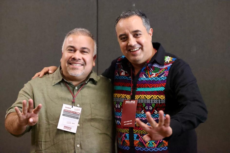 Juan Pablo Celis reafirma compromiso con la transformación desde el Consejo Estatal Ordinario de Morena Michoacán