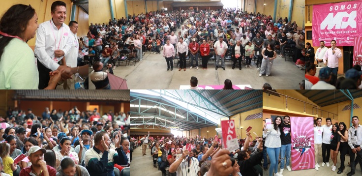 Somos México, realiza su segunda asamblea en Charo; busca ser un partido político