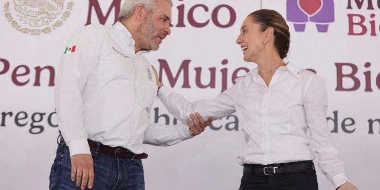 Agradece Bedolla a Sheinbaum impulso para que Michoacán sea motor del desarrollo del Pacífico