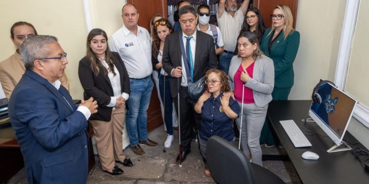 Por primera vez, UMSNH apertura Biblioteca Inclusiva; Yarabí Ávila llama a construir una Universidad para todas y todos   