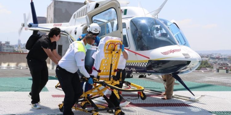Helicópteros del estado agilizan atención de emergencias: SSP