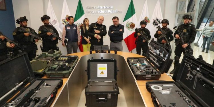 SSP invierte 8 mdp en equipamiento de alta tecnología para detección de explosivos
