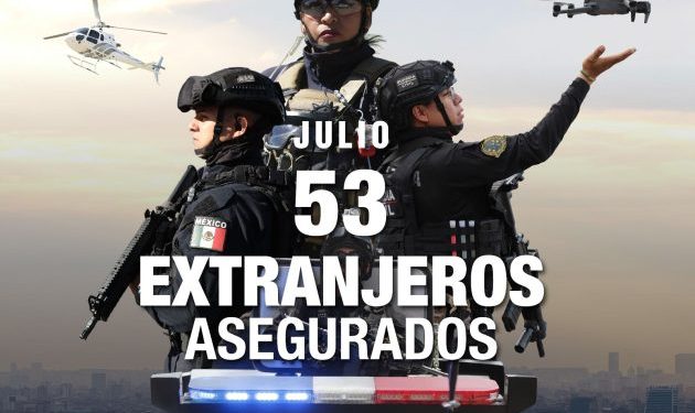Suman 53 extranjeros detenidos en Michoacán: SSP