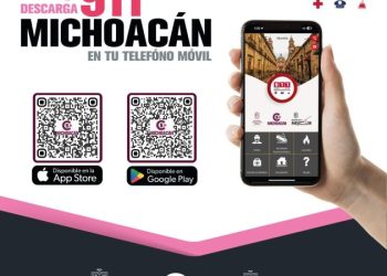 SSP lanza aplicación 911 Michoacán, tecnología avanzada para reportar emergencias