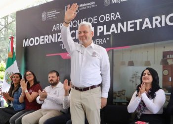 Arranca Bedolla modernización del Planetario de Morelia; será de clase mundial