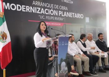 Con modernización, acaba rezago científico en el Planetario de Morelia: Gladyz Butanda