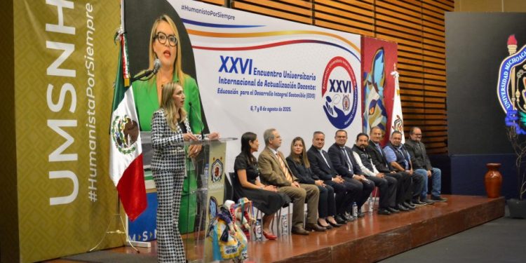 UMSNH apuesta a la formación continua del personal académico; inicia el XXVI Encuentro Internacional de Actualización Docente