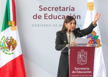 Arranca en Michoacán el ciclo escolar 2025-2026 con un compromiso de paz: Gabriela Molina