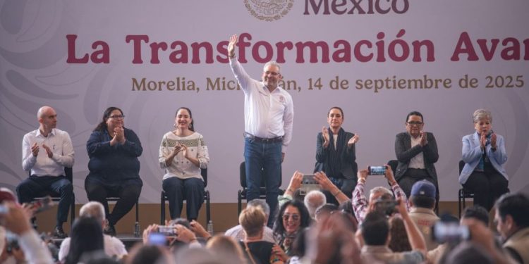 Michoacán avanza en infraestructura y educación con Sheinbaum: Bedolla