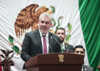 Rinde Bedolla cuarto informe de gobierno; la transformación de Michoacán está en marcha