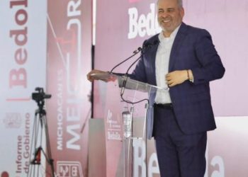 Para Uruapan, 600 mdp estatales para obras en 2026, anuncia Bedolla en su informe regional