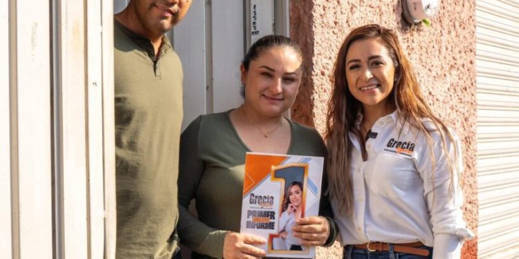 Grecia Aguilar presenta avances legislativos en el distrito de Zitácuaro