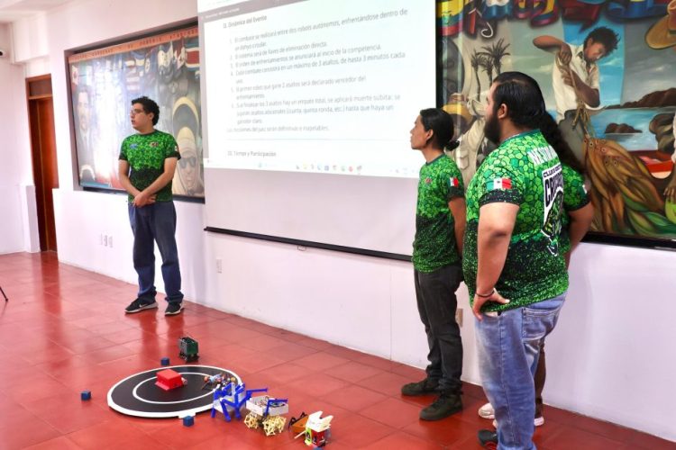 Lázaro Cárdenas se Alista Para el Concurso de Robotica “Guerra Pacífica”
