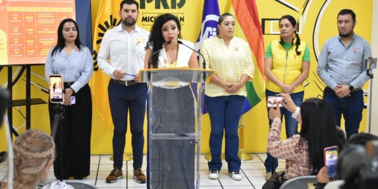 PRD Michoacán impulsa semana de actividades por la eliminación de la violencia contra las mujeres