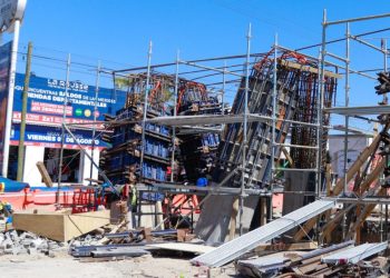 Paso superior ferroviario Independencia al 35 % de avance: Rogelio Zarazúa