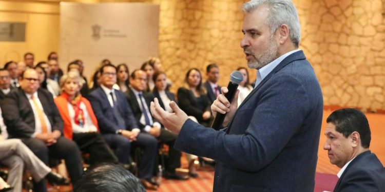 Respalda Poder Judicial Plan Michoacán; más presupuesto a justicia: Bedolla