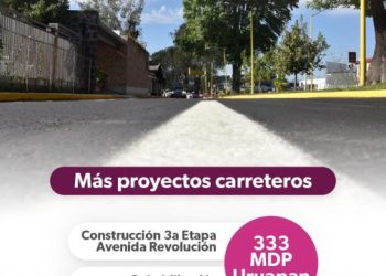 Con Plan Michoacán van 333 mdp para obras en Uruapan: Rogelio Zarazúa