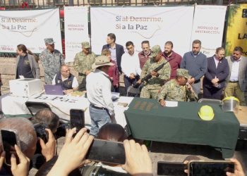 Avanza en Michoacán estrategia de desarme con resultados en Morelia y Zamora