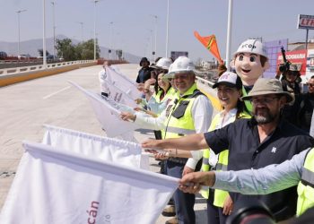 Tras 5 meses de construcción, abre Bedolla circulación en puente norte del distribuidor Eréndira
