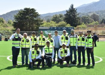 Michoacán transforma el deporte con 48 canchas de futbol 7 en 41 municipios: Rogelio Zarazúa