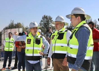 En abril se abre circulación de carriles elevados del puente de Policía y Tránsito de Morelia: Bedolla