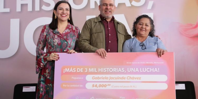 «No están solas”, alcanza Bedolla meta histórica de 3 mil mujeres apoyadas en su lucha contra el cáncer