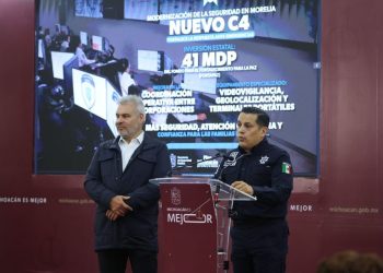 Con una inversión de 41 millones de pesos,se modeniza el C4 de Morelia