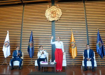 Explican estrategias de seguridad y procuración de justicia ante estudiantes de la UMSNH; Yarabí Ávila pone en marcha jornada nicolaita