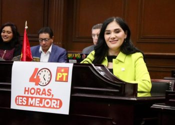 Diana Espinoza celebra aprobación de reducción de jornada laboral