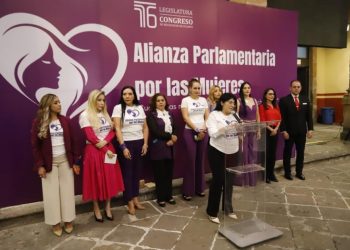 Diputadas de diferentes fuerzas políticas de la 76 Legislatura conformaron Alianza en pro de mujeres michoacanas
