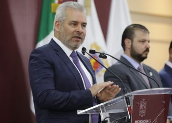 Michoacán alcanza la cifra de homicidios más baja en 11 años: Bedolla