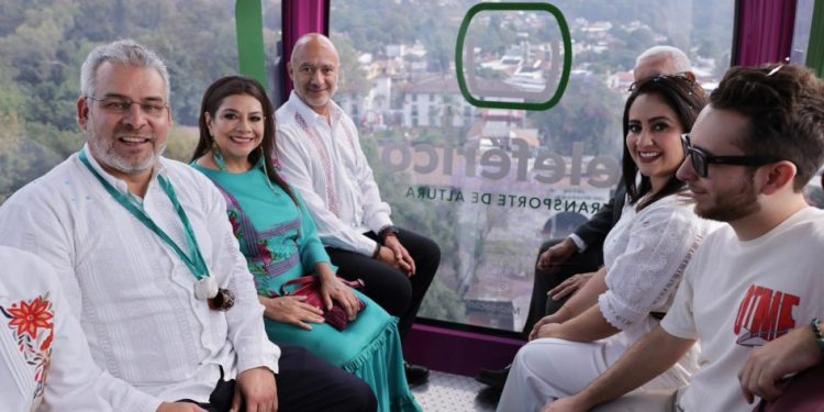 Bedolla visualiza al teleférico de Uruapan como motor económico y turístico