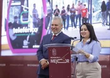 Más de 52 mil personas usaron el teleférico de Uruapan el fin de semana: Bedolla