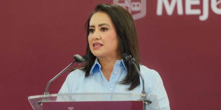 Se invertirán casi 160 mdp para continuar reconstruyendo Uruapan: Gladyz Butanda