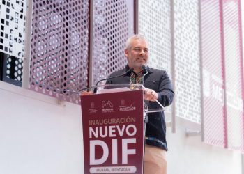 Inaugura Bedolla nuevo DIF Uruapan; dará dignidad y justicia social a miles de familias