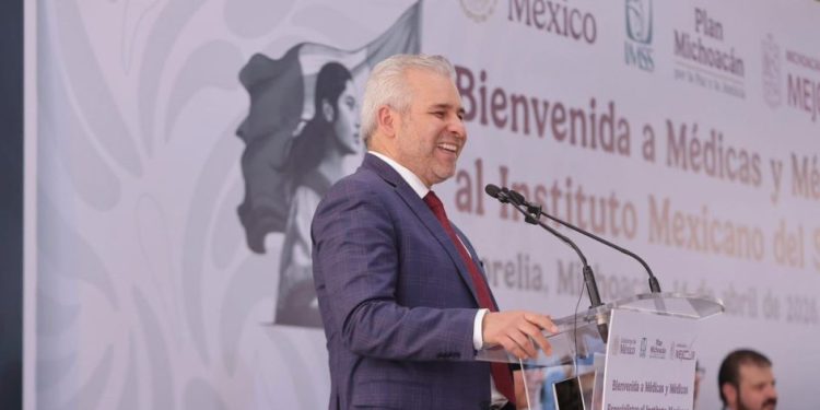 Nuevo hospital del IMSS transformará la salud de 18 municipios: Bedolla